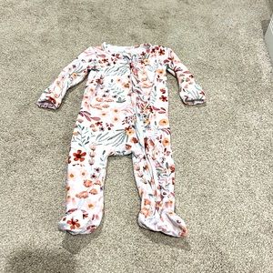 Caden Lane Fall Floral pajamas, size 3-6 months